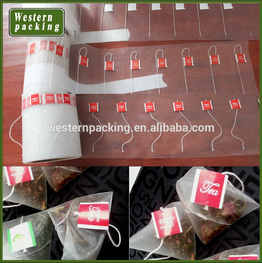 Mesh Nylon Tea Bags packing machine, pyramidal Nylon Tea packing machine