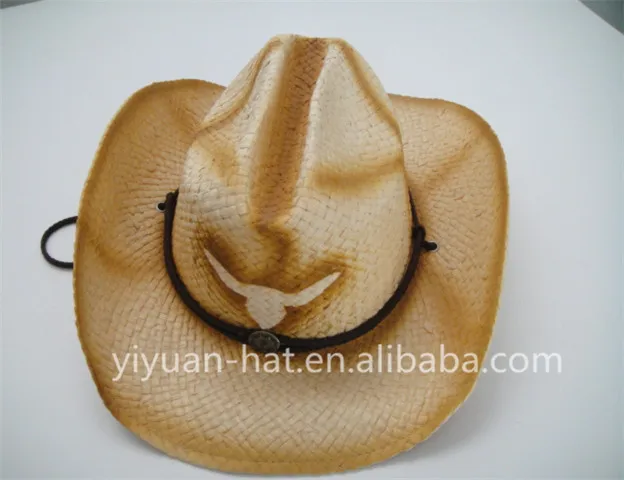 Поставка с завода 2021, заводская цена, цветная Классическая бумажная соломенная ковбойская шляпа с принтом и индивидуальным логотипом