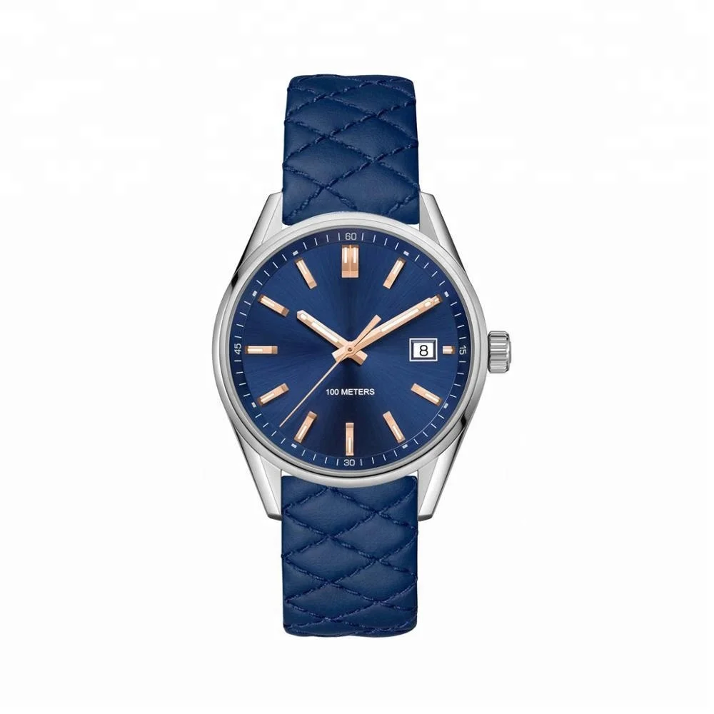 Hotsale men luxury 3atm water resistant quartz watches japan movt stainless steel