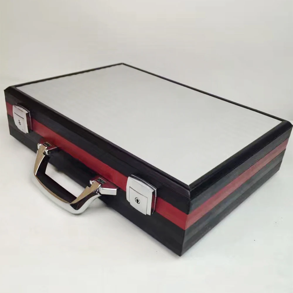 custom Patented hard shell aluminum briefcase jewelry watch brief case tool box