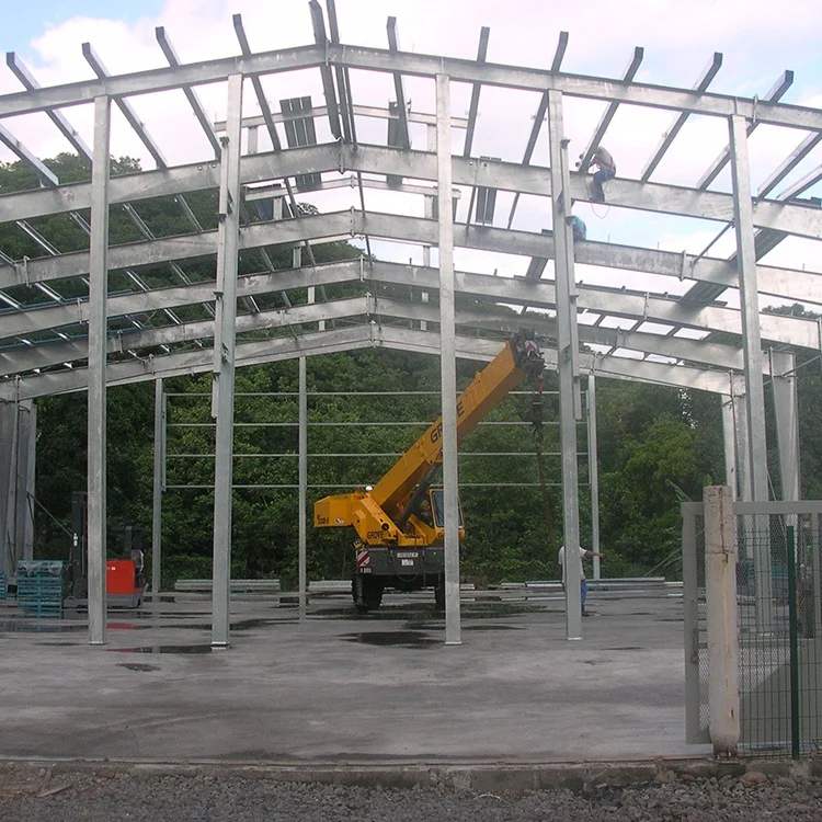 Gable Frame Light Metal Building Prefabricated Industrial Steel Structure Warehouse