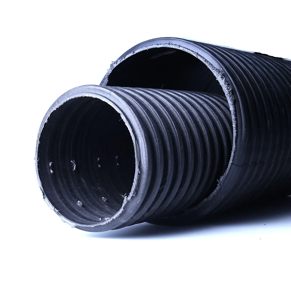 HDPE 2 inch 4 inch Black Permeable corrugated pipe Drip irrigation pipe