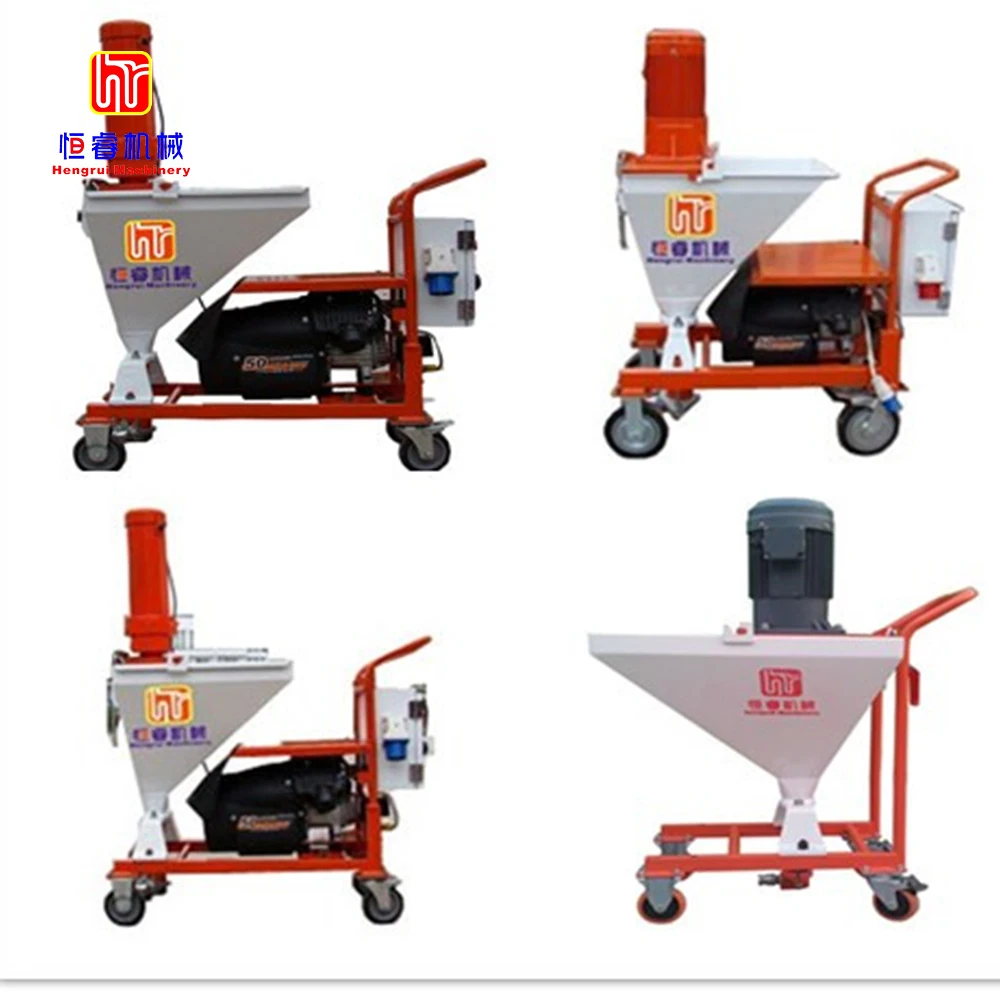 220v / 380v spray plastering machine for building