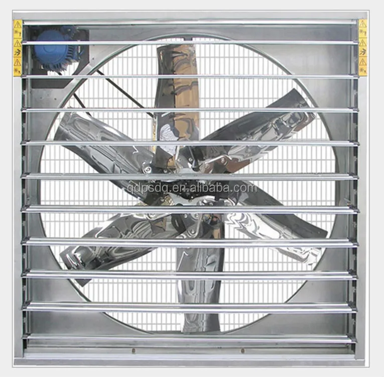 ISO standard galvanized sheet electric big wind wall mounted cowhouse exhaust axial fan 9FJ-125A