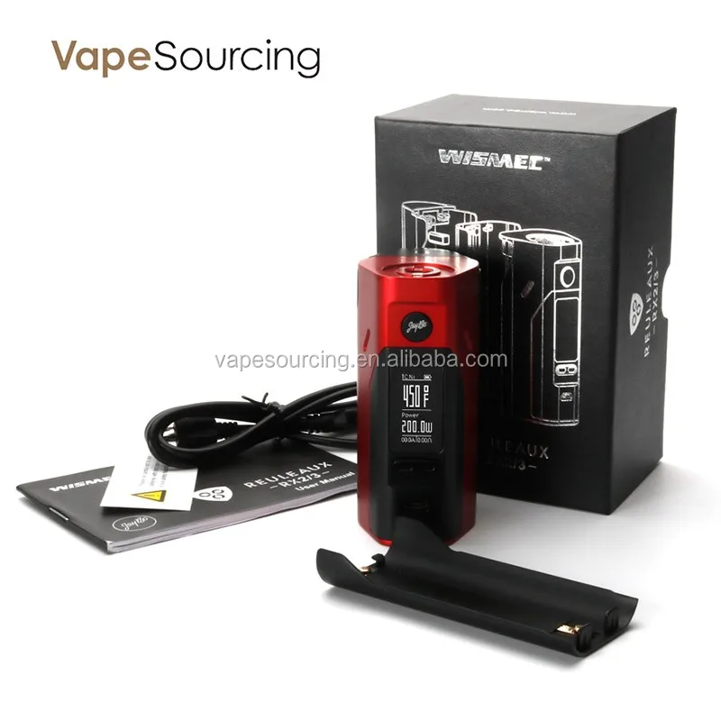 
2/3 Replaceable Battery Cells Wismec REULEAUX RX2/3 Mod by JAYBO Design 