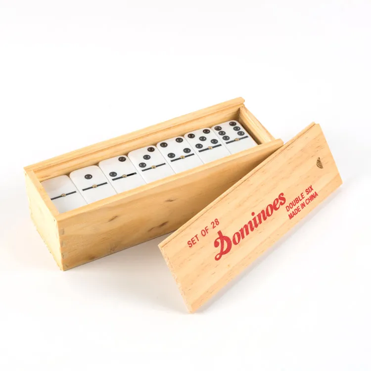 Domino Games Manufacturers Acrylic Domino Set For Kids Games