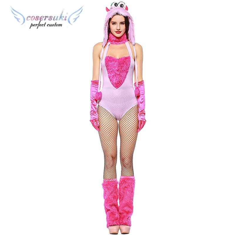 Halloween Costume Pink Little Warcraft Cosplay Costume Animal Series Fur Cosplay Costume