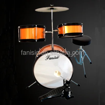 Shine orange drumset for children