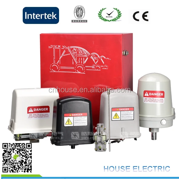 Solar panel energy water saving linear irrigtion system auto reverse tower control box