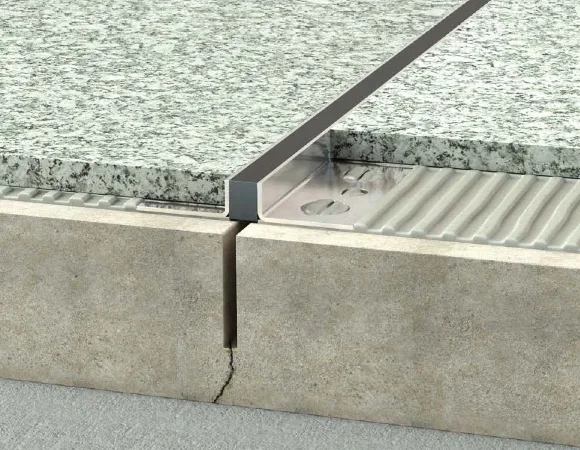 Screed Aluminum Ceramic Tile Movement Joint Control Joint