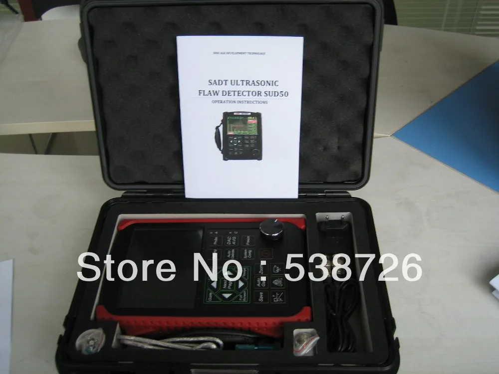 Digital ultrasonic flaw detector SUD50 more portable