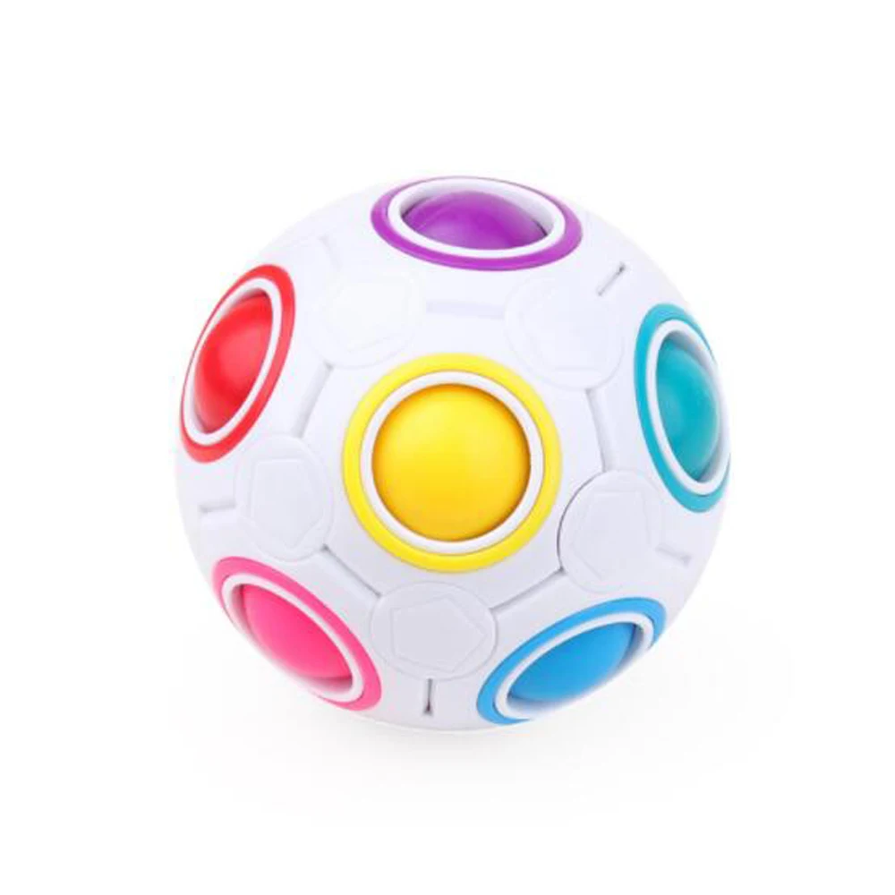 New arrival educational creative anxiety stress relief magic rainbow ball
