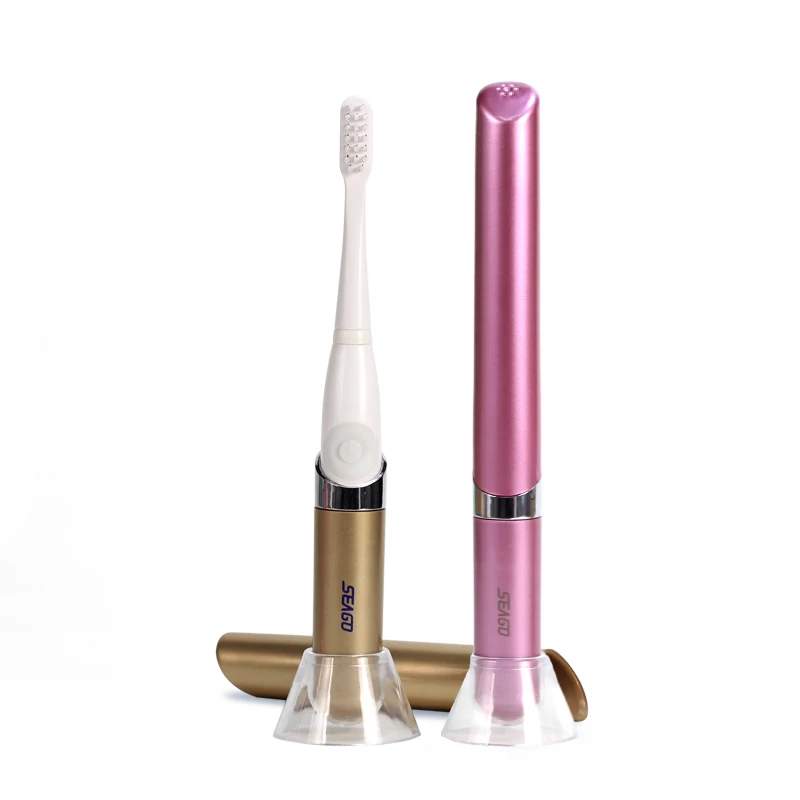 Seago SG-928  Portable Automatic Powerful OEM Smart Electronic Sonic Electric Toothbrush  IPX7 Adult Oral Care with Holder