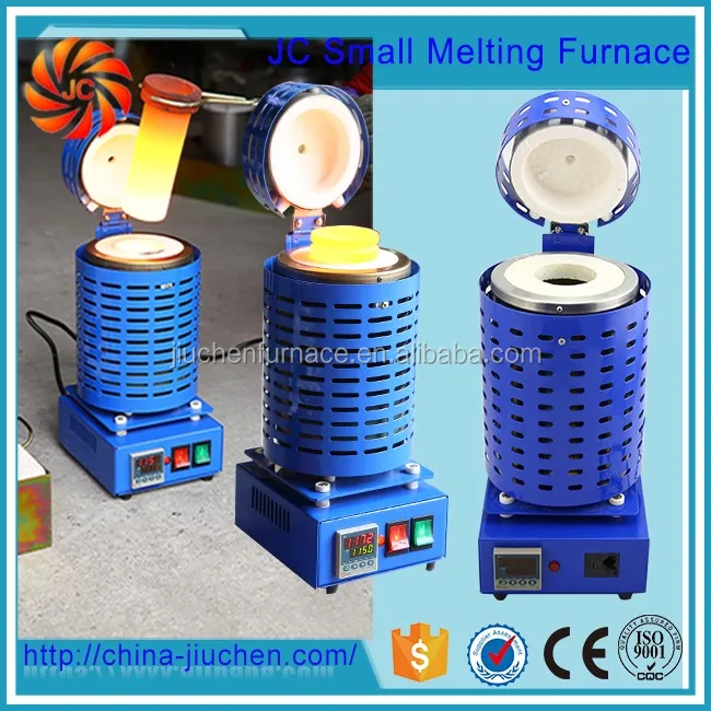 JC portable furnace for melting gold, platinum, silver, precious metal