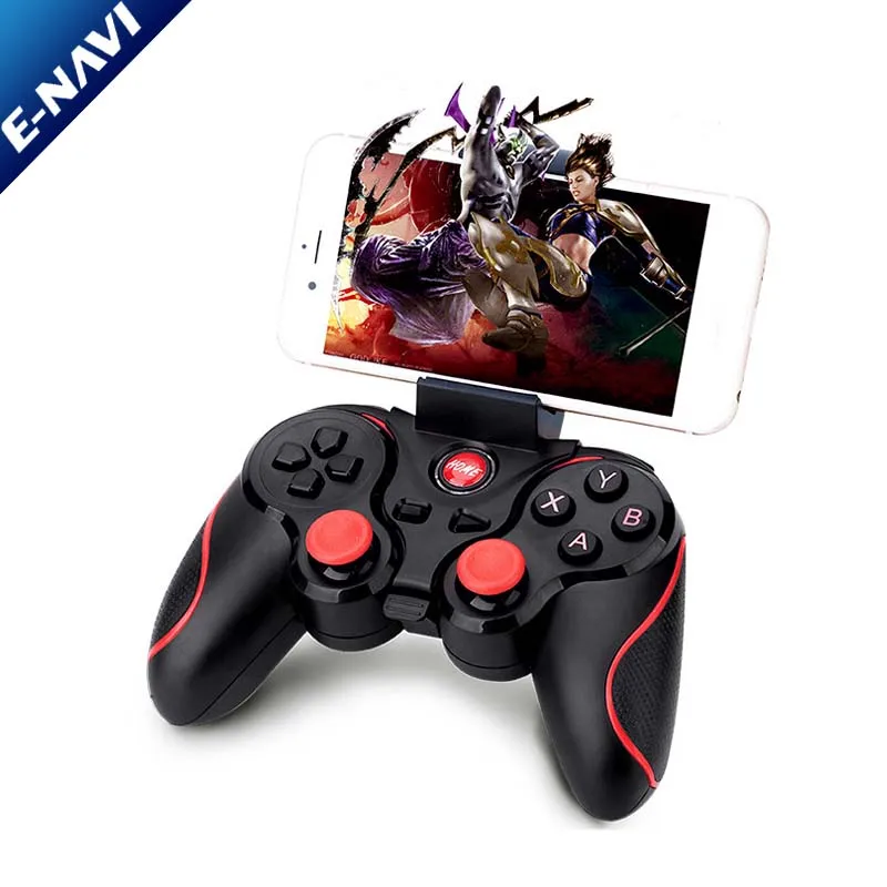 
Wholesale Wireless Game Controller 2.4Ghz Vibration Game Pad Recharging Joystick for Mobile Phone Computer and TV Box 
