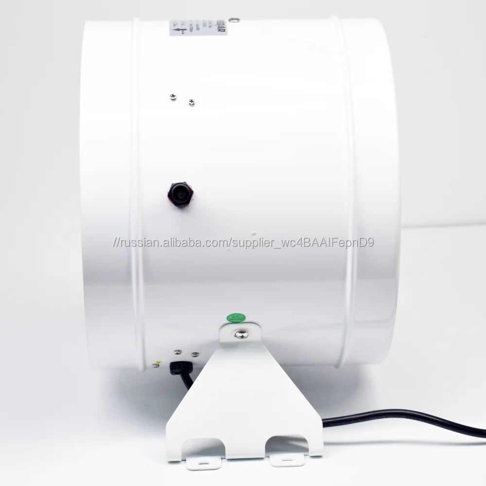 8 дюймов 3800 об./мин. 710 CFM Китай выхлопных воздуховодов вентилятор