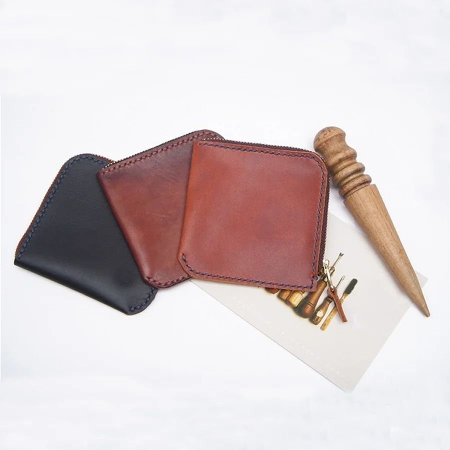 good material eco-friendly leather pocket card holder
