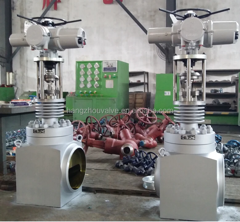 High pressure steam pressure reducing valve