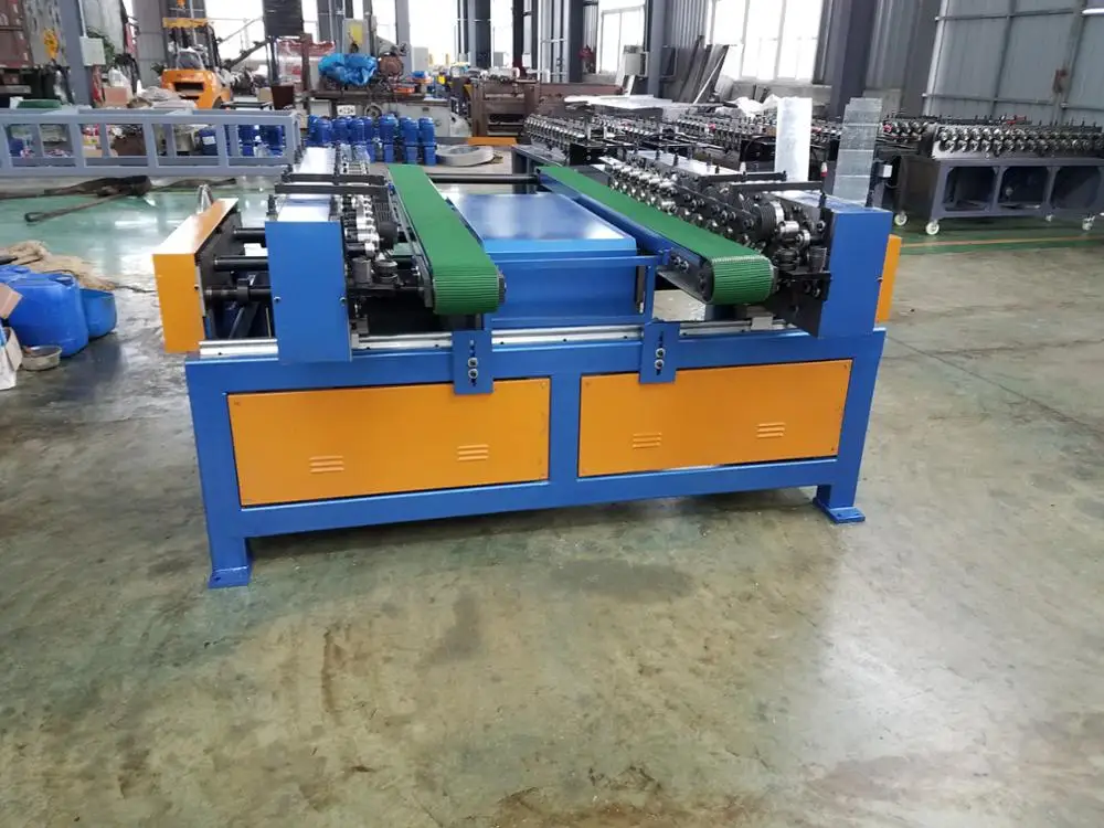 TDF/TDC metal ST-15 double work duct Transverse Flange bending machine suppliers