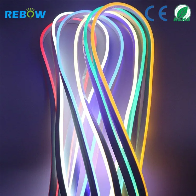 CE RoHS Approved pixel led neon flex waterproof led neon flex rgb hose for indoor or outdoor