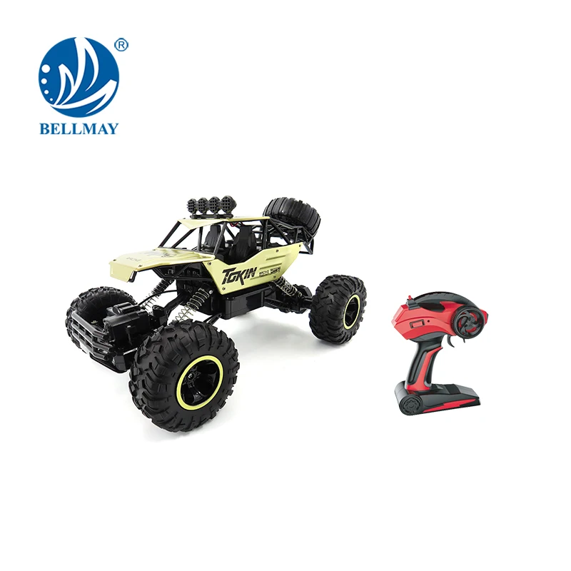 Bemay Toy 1:12 Scale Four-wheel Drive Electric Independent Suspension RC Car High-speed Metal RC Climbing Car