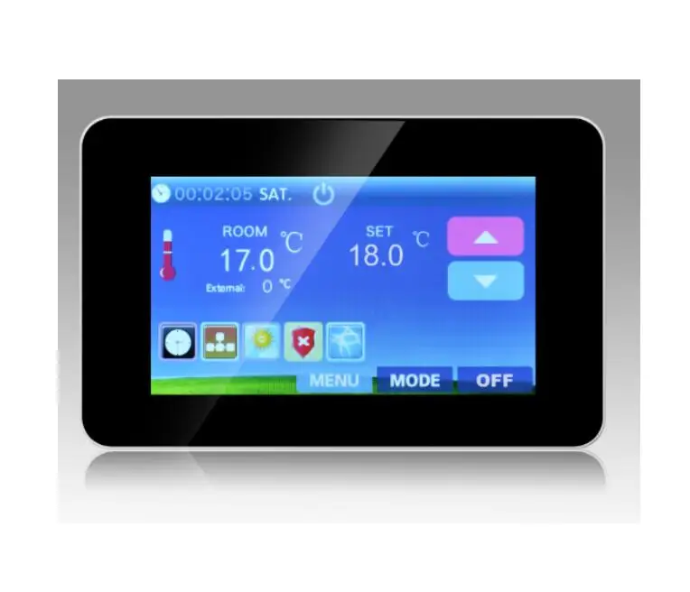 ambient thermostat hot water thermometer programmable digital floor heating thermostat thermoregulator ME80