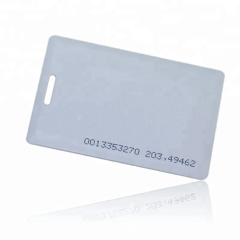 18000-2 протокол толщины 125 кГц EM4200 RFID чистые раскладушки смарт-карты