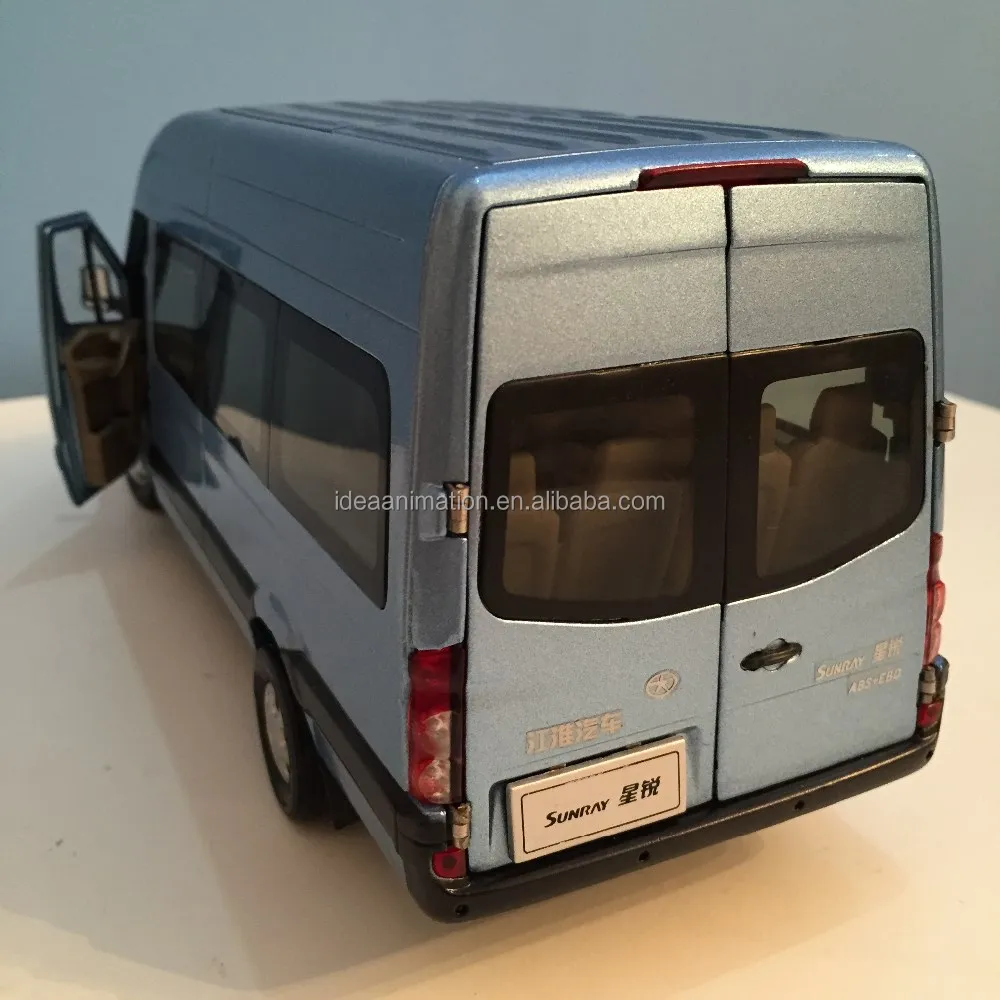 zinc business van model in stock 1/32