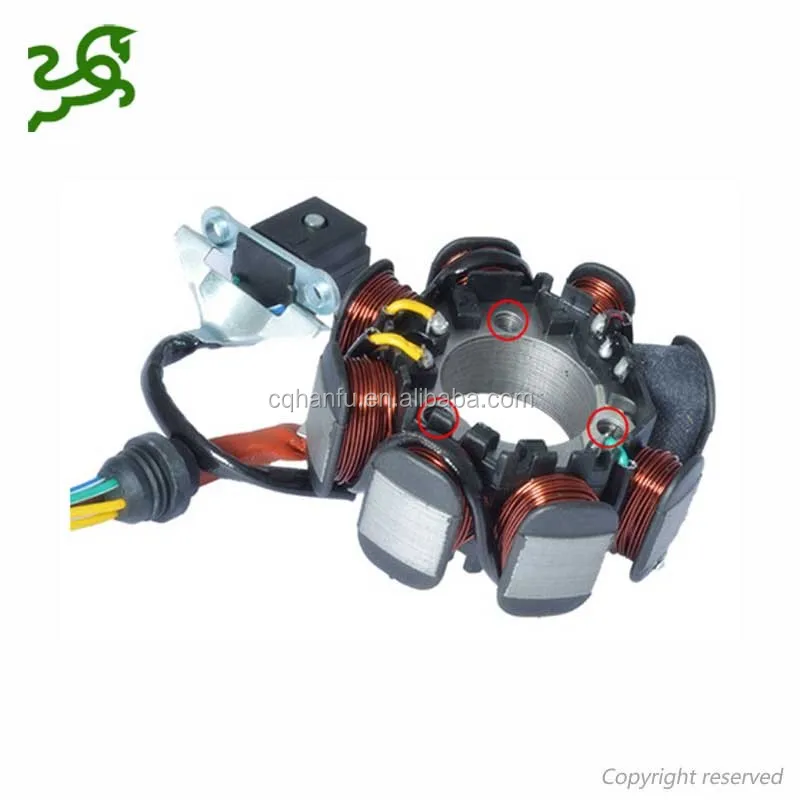 Motorcycle 4 Wire 8 Poles Full Wave CG125 CG150 Magneto Stator Coil