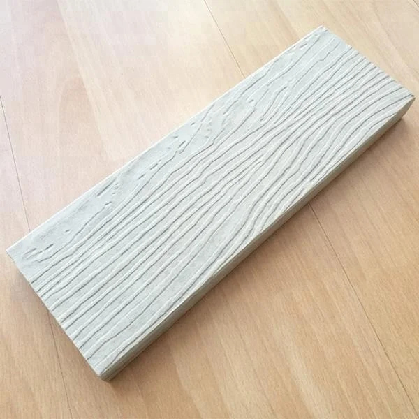 Factory Supply Cheap Price 25mm High Strength Fireproof Non-asbestos Wood Texture Fiber Cement Garden Boards For Outdoor Floor