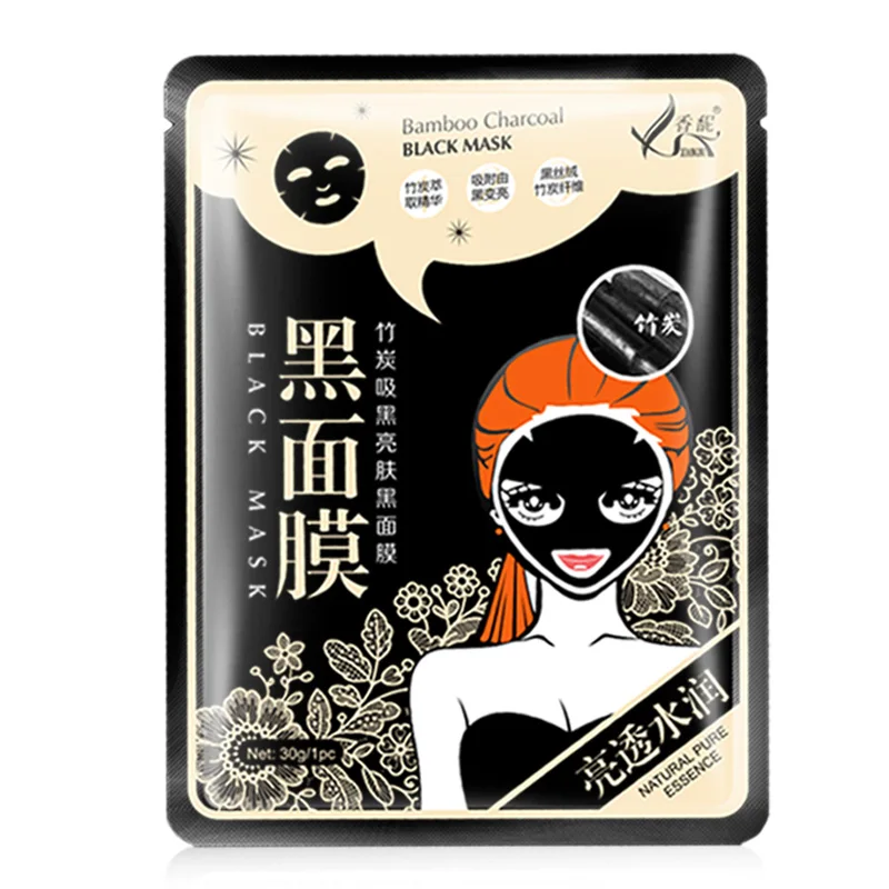 wholesale black mask moisturizing  facial sheet mask
