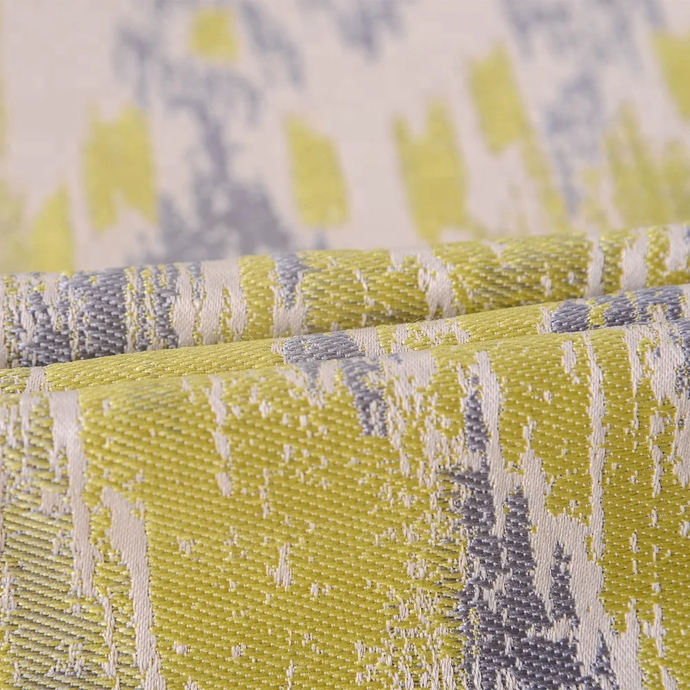 Бесплатный образец Tenghui, доступный декоративный жаккардовый тканый материал