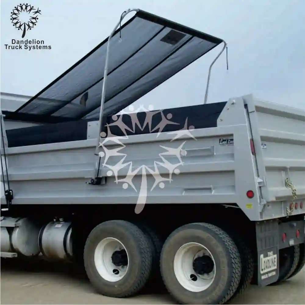 Dump Truck Roller Tarps Truck Trailer Tarps Mesh Tarps