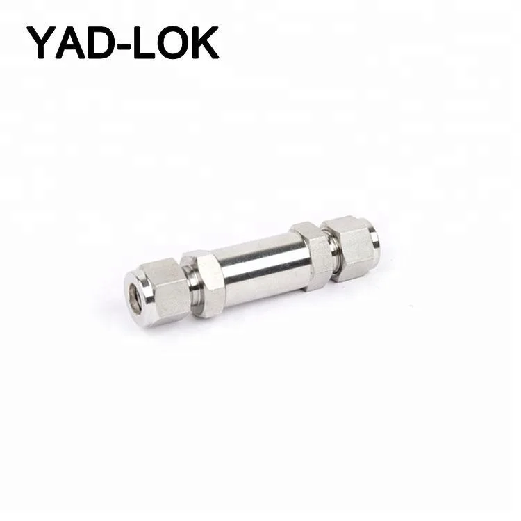 Stainless Steel 316L Double Ferrule High Pressure Non-return Check Valve