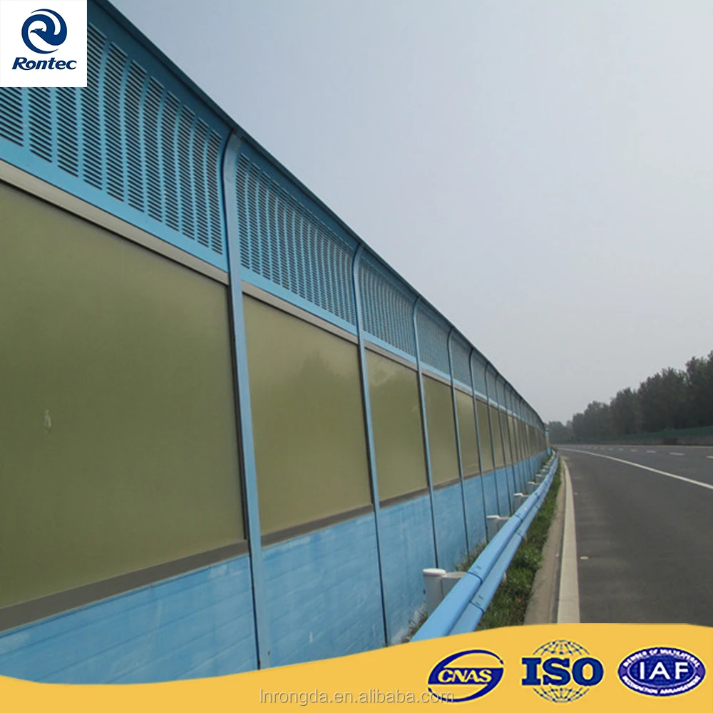 
Factory wholesale highway noise reduction sound barrier system 