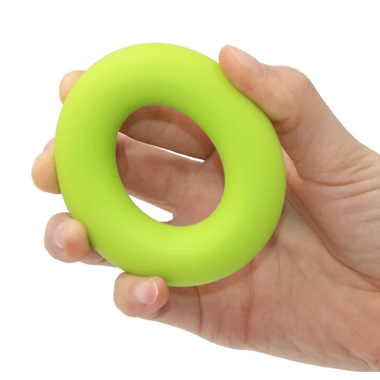 Multiple Resistances Silicone Rubber Hand Grip Strengtheners for Muscle Strengthening Training Tool