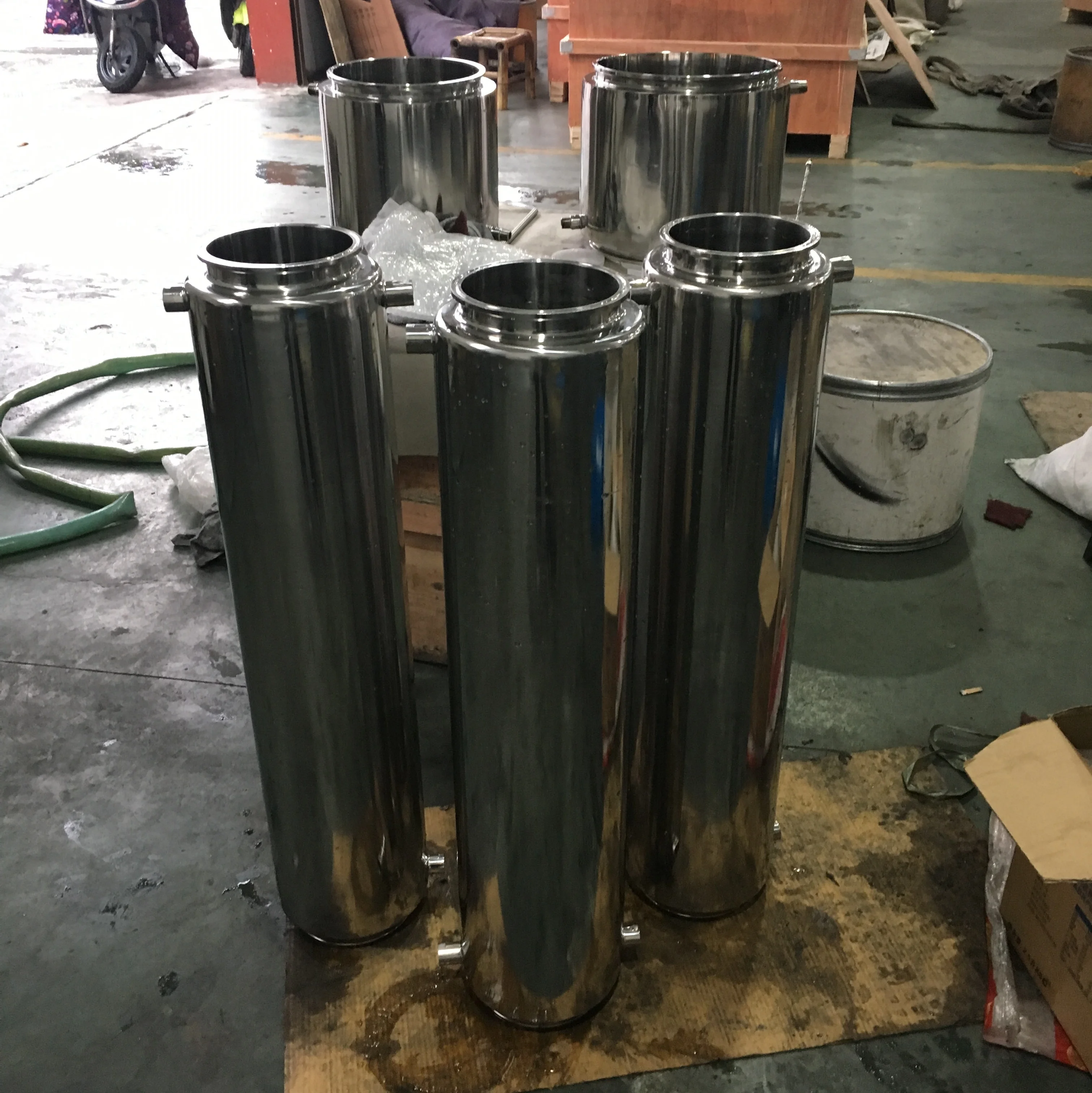 Stainless Steel Double Jacketed Closed Loop Dewax Spools/Columns
