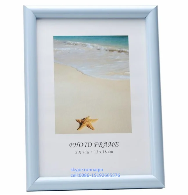 Wholesale Classical Colored PVC bildhalter 4X6 5X7 6X8 8X10 A4  61x91 Plastic Photo Frame For Poster Picture