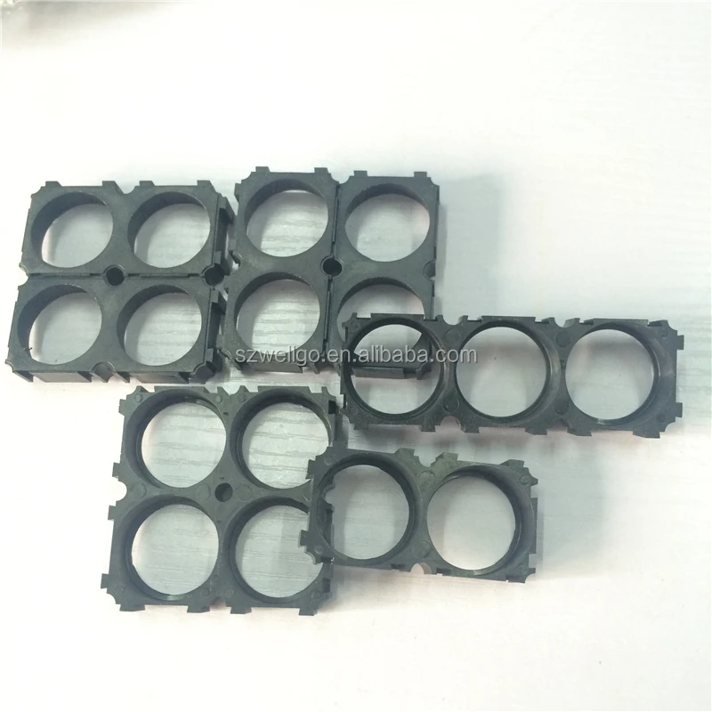 cylindrical 26650 Battery ABS Connector 2P 3P Li-ion battery Holder DIY Storage lithium battery pack Bracket