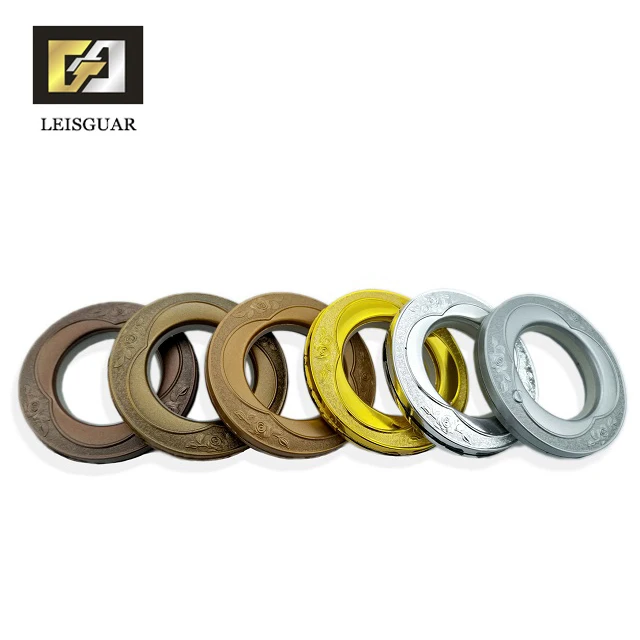 Beautiful Roses Design 75mm Curtain Accessories Curtain Pistons