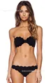 Top Bikini 2016 Set Push up Swimwear Brazilian Beach bathing suit Sling Lacing Two piece Swimsuit
