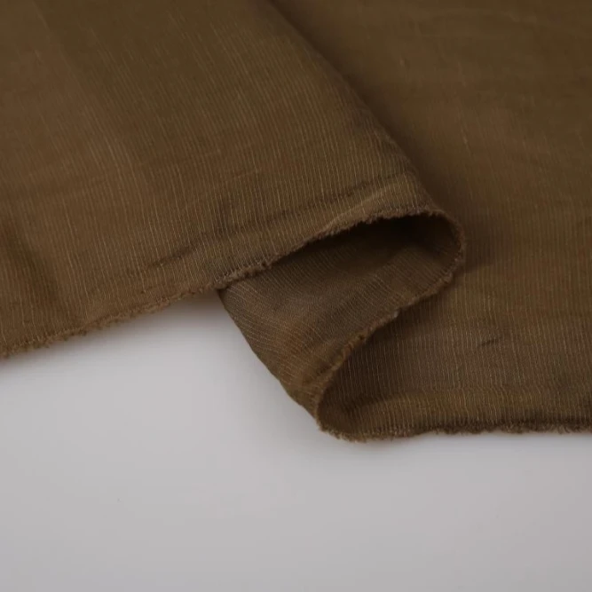 E28 модная ткань Tencel, льняной жоржет для платья, рубашки