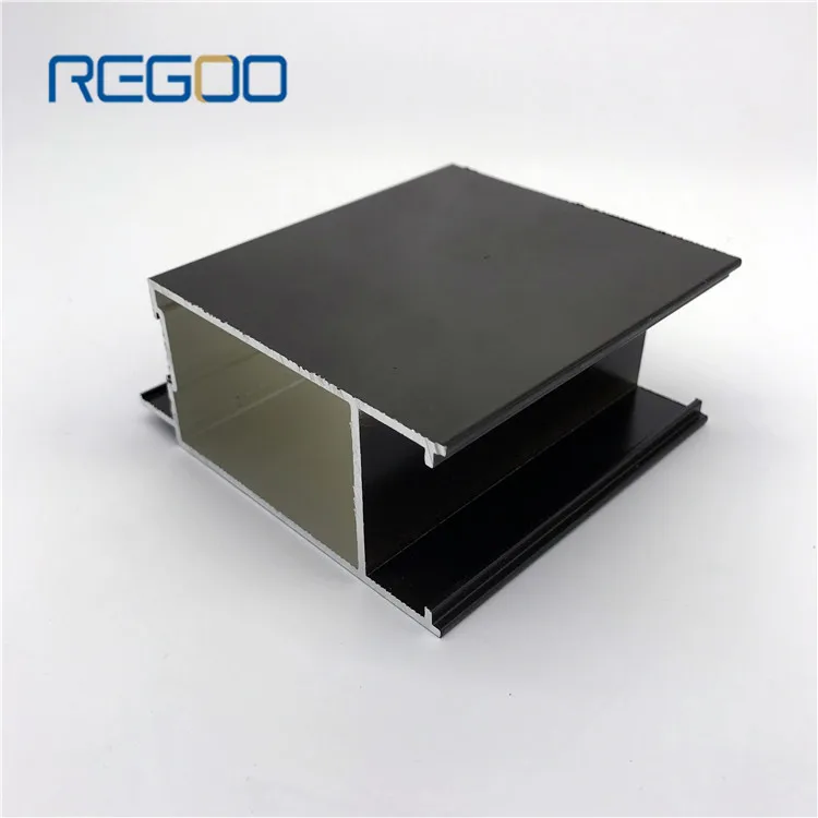 Regoo тонкие стены алюминиевая трубка T-слот для экструзии t слот