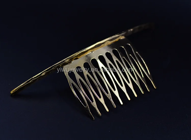 H36-029 metal comb hair clips women unique personalized italian hair accessories