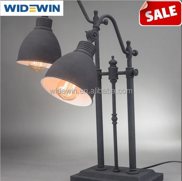 Loft American country wrought iron floor lamp/the bedroom floor lamps