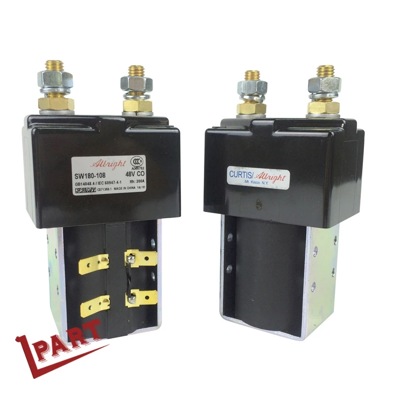 
Forklift Spare Part Power DC Albright Contactor SW180-108 48V 
