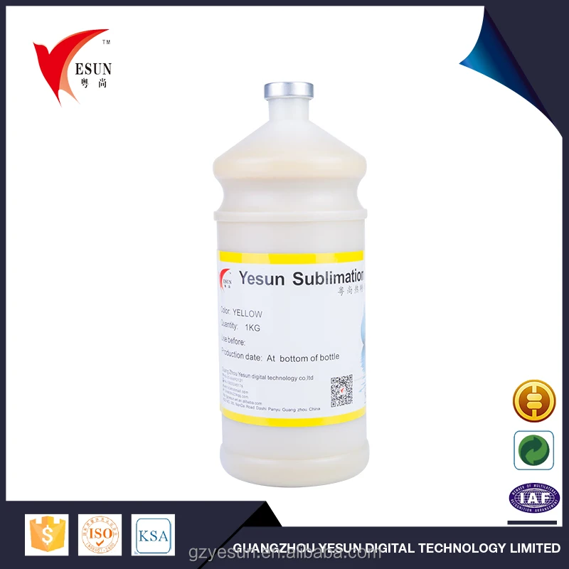 Профессиональные продукты низкая температура сублимации чернил светящийся краска для печати