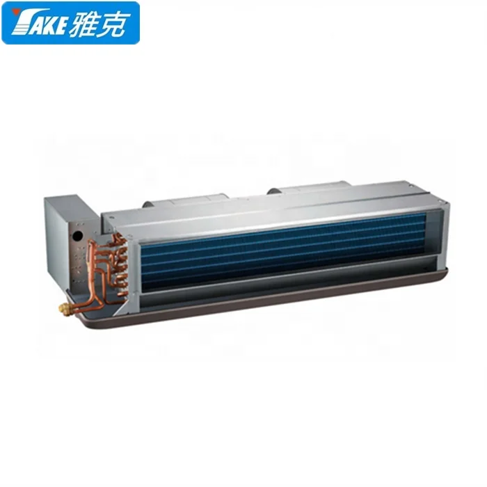 Супер тонкий воздуховод горизонтального типа, скрытая вентиляторная катушка, центральная система кондиционирования воздуха