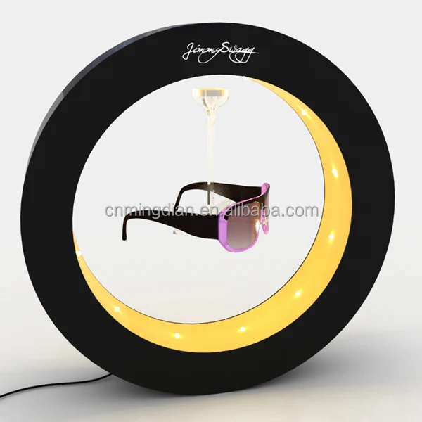 
Magnetic levitation rotating Sunglasses display stand, Floating eyeglasses acrylic display stand for eyeglasses 