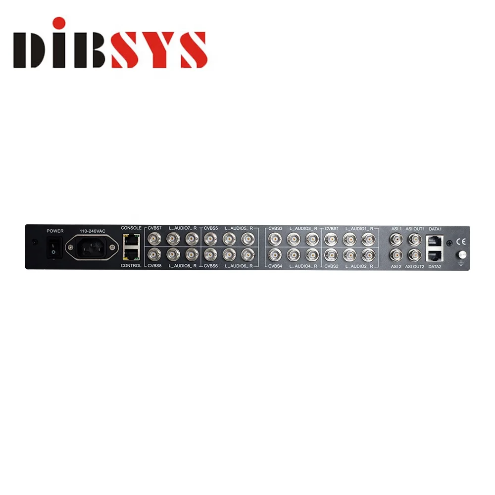 Enc3184 8-канальный сетевой видеорегистратор низкого битрейта H.264 MPEG2 кодер dvb-t2 модулятор Бестселлер для Африки DTV система
